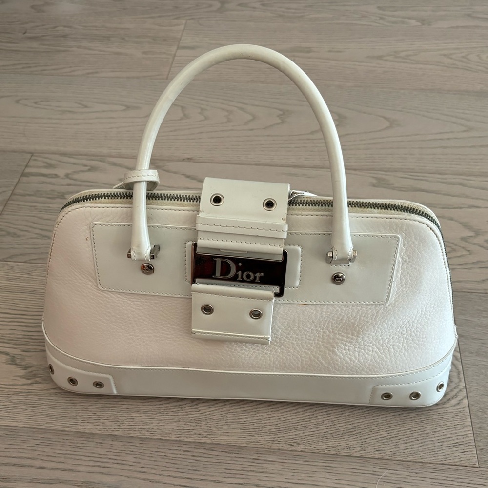 Vintage Dior bowling bag